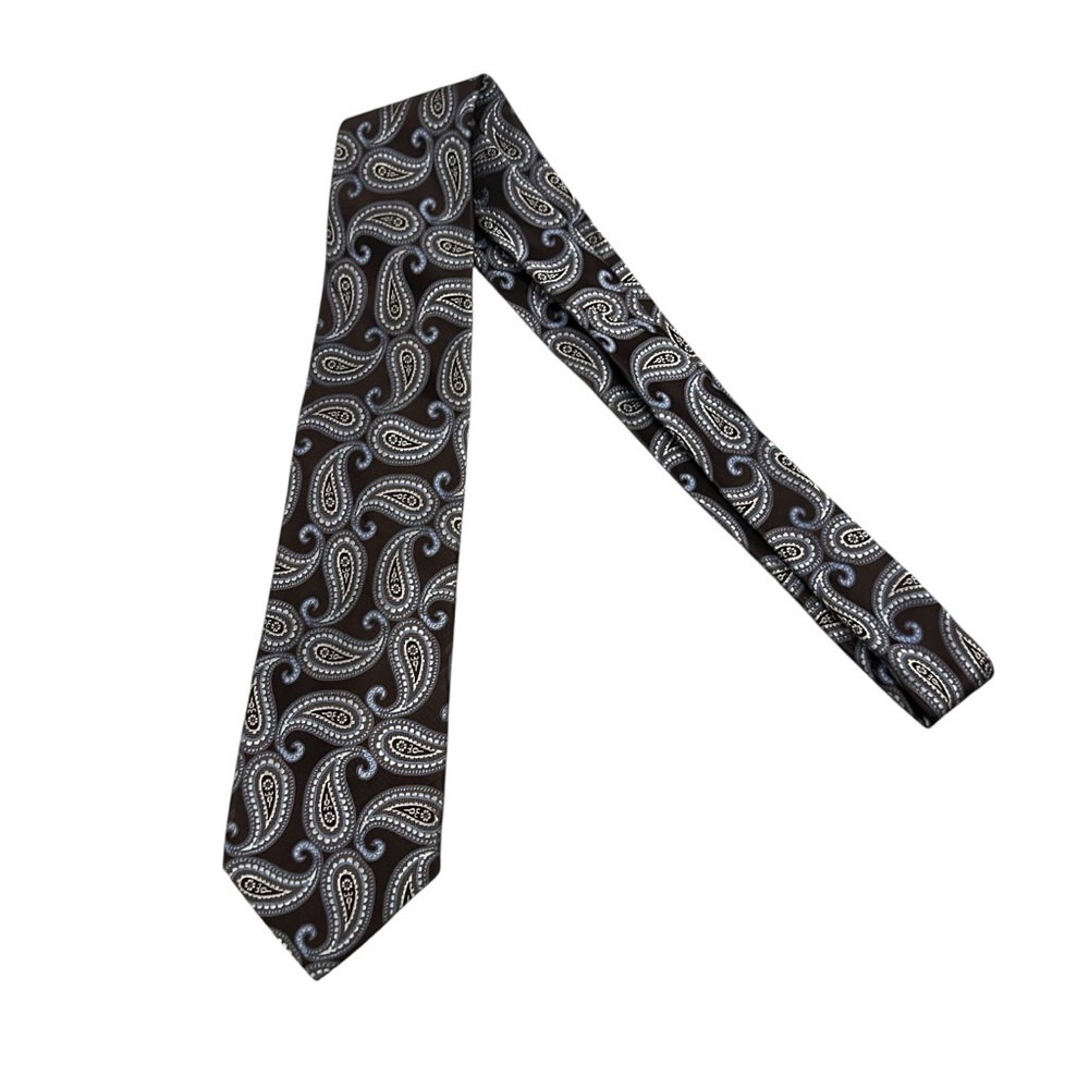 Michael Kors Black and White Tie